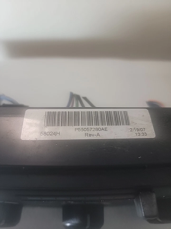 Control de clima manual Chrysler Aspen Dodge Durango 2005 2006 2007 2008 2009 Foto 4 de 4