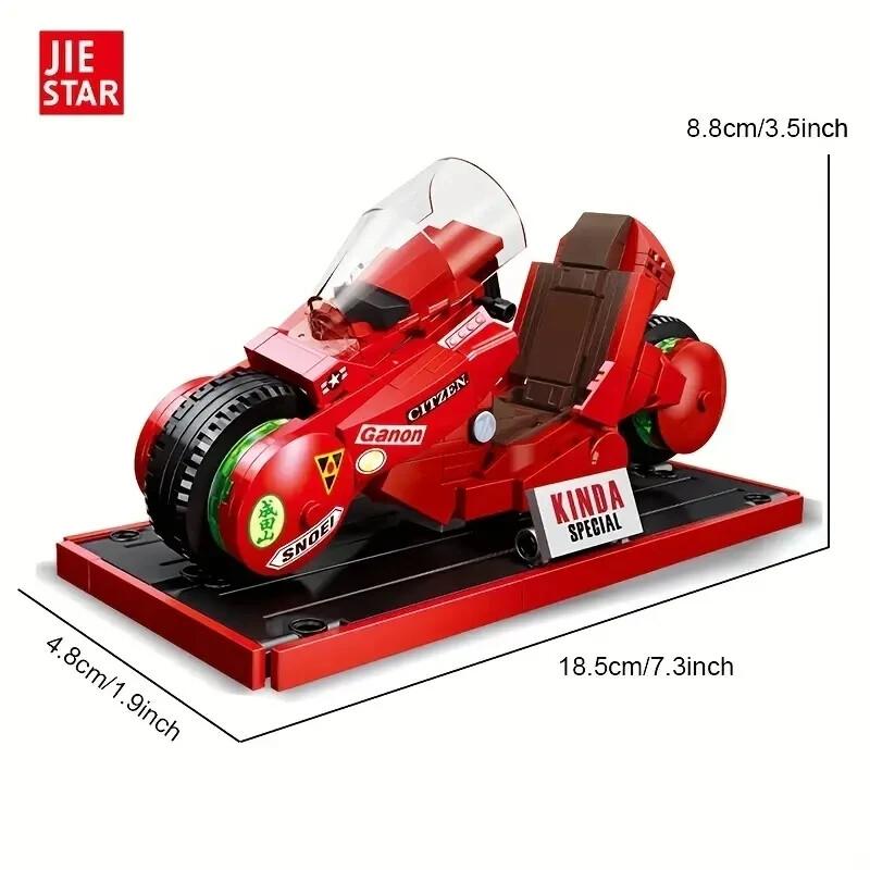 AKIRA ¤ Moto de Kaneda ¤ Kaneda's Bike ¤ Jeu de construction