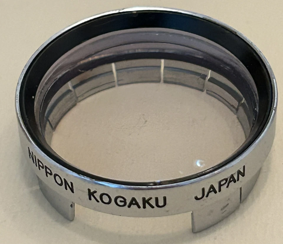 Rare Chrome Nikon 2.8cm Viewfinder Attachment Like New In Box - Image 3 of 4