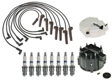 ACDelco Ignition Kit Distributor Rotor Cap Wire Spark Plugs For V3500 7.4 V8