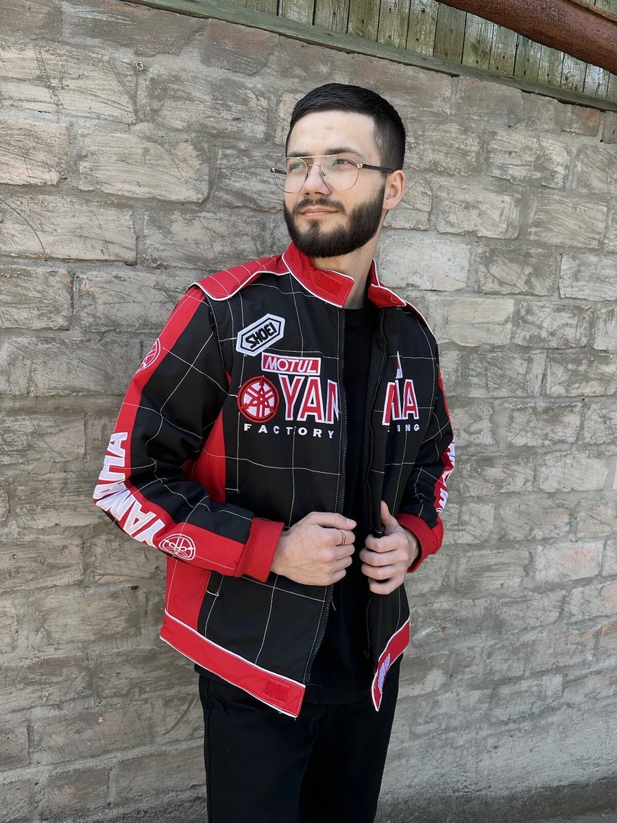 Vintage 90s F1 Yamaha Factory Racing Jacket Michael Schumacher eBay