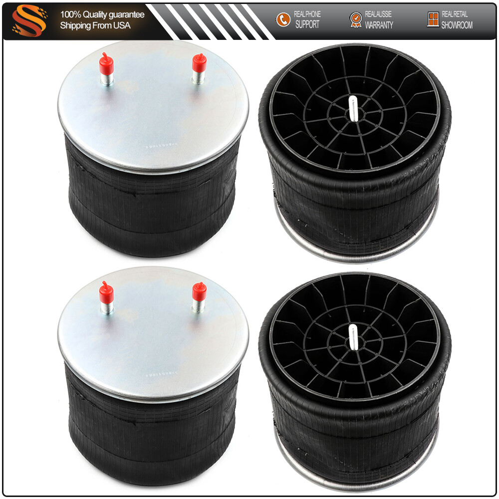 エアーストン 4x Air Suspension Air Spring Bag W01-358-8091 For Goodyear 1R14
