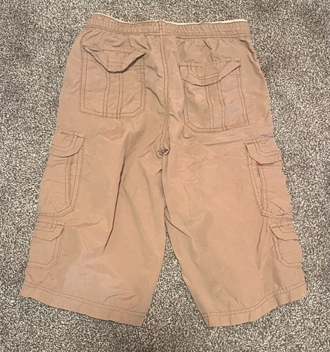 boys UNION BAY size 10 cargo shorts biege - Picture 2 of 3