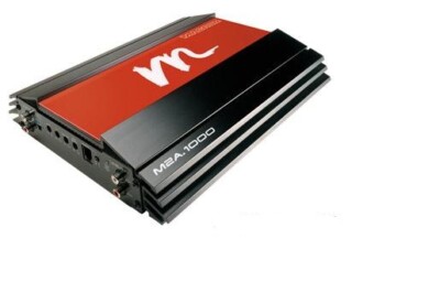 Macrom M2A.1000 MK2 Subwoofer Bass Endstufe 1-Kanal Verstärker 12V Class-D Mono 
