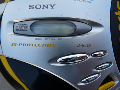 Sony D-SJ15 Sports Discman Working VG Condition | eBay