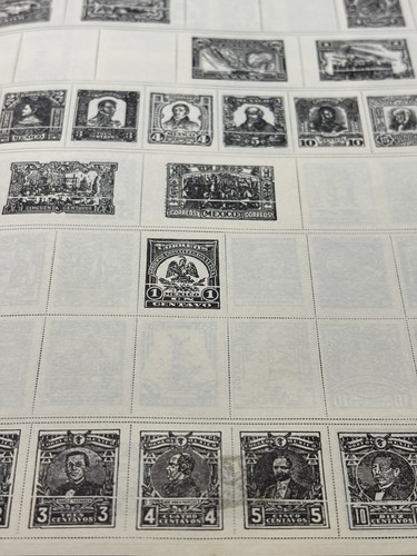 Vintage Modern Postage Stamp Album Red Book 1950 Stamp Collection Book - Picture 5 of 8