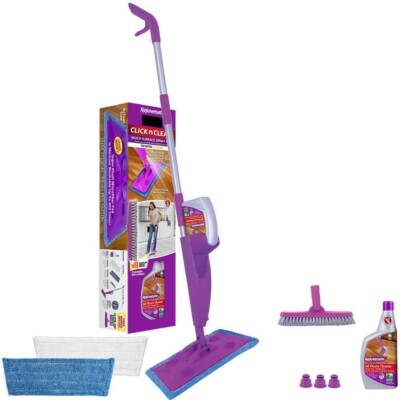 Click N Clean Multi-Surface Microfiber Spray Mop A2