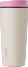 Owala Smoothsip Slider Insulated Stainless Steel Coffee Tumbler, Reusable Iced C