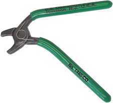 C.S. Osborne Hog Ring Pliers Curved Open Spring - No. 1440-CO Green 