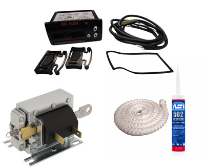 Central Boiler Controller Probe Solenoid Door Rope Seal Kit (OEM)