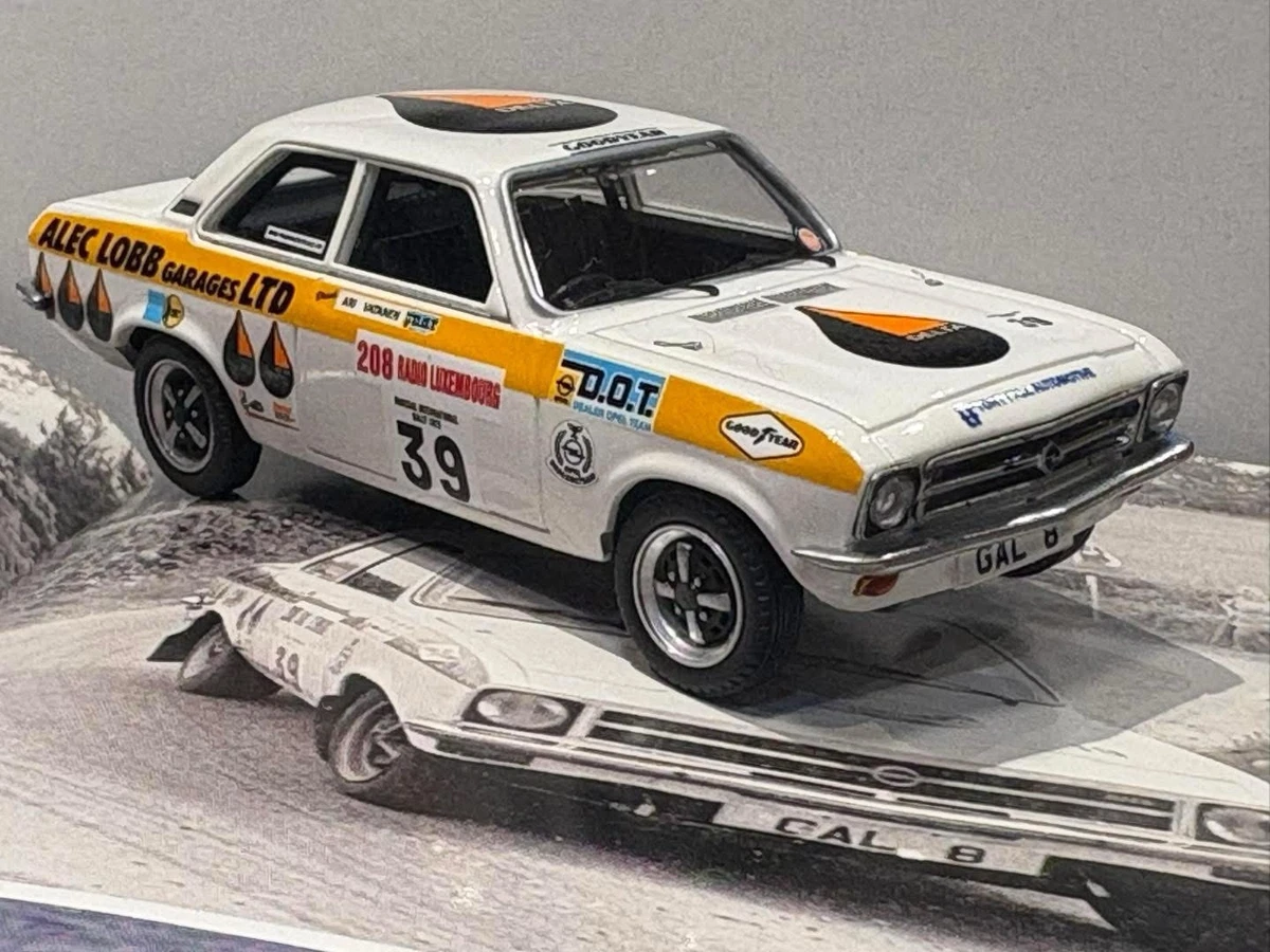 Opel Kadett C Coupe #9 Safari Rallye 1976 Röhrl, Billstam 1:43 CMR