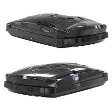 15.5 ft³ ABS Car Roof Top Box Cargo Luggage Carrier 2 Locks Toolless Install Blc