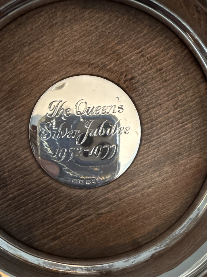 Posavasos de vino champán Mappin&Webb 1977 Silver Jubilee caja 118 Foto 3 de 4