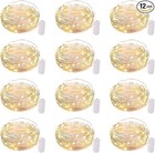 Brightown 12 Pack LED Fairy Lights Battery Operated String Lights - 7ft 20LED