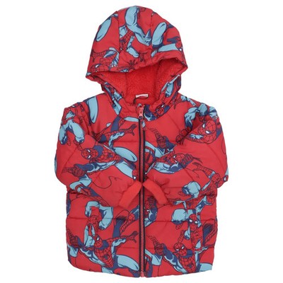 Marvel Spiderman, Jacke, Jungen, Größe: 92/98, Rot/Blau/Mehrfarbig #PGy