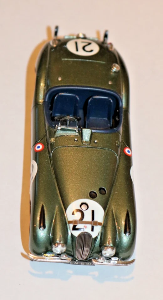 Spark S2118 Jaguar XK 120 No.21, 11th Le Mans 1951 Lawrie Waller sem caixa ou estojo - Imagem 3 de 3