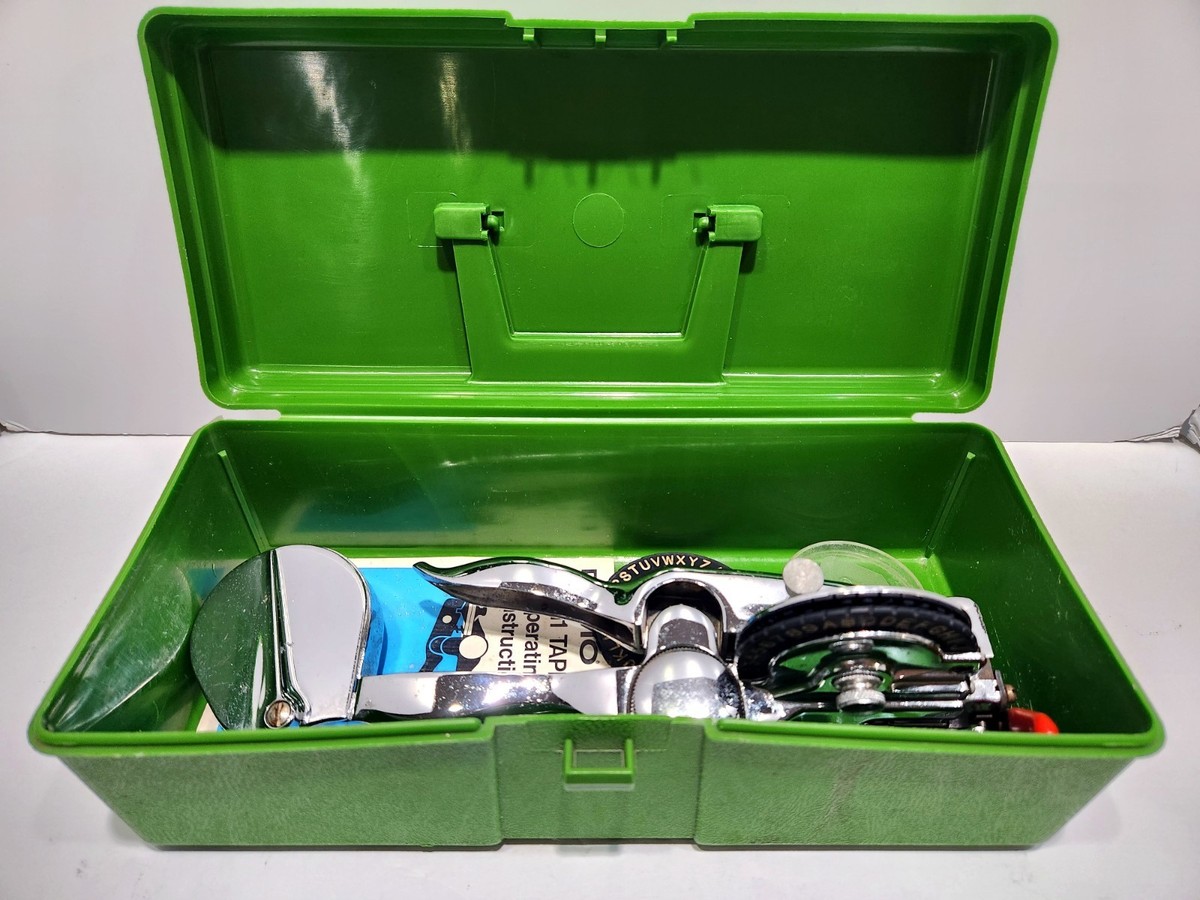Vintage DYMO 1011 Tapewriter Metal Embossing Label Maker | eBay