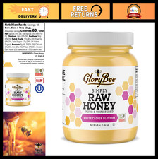 Pure White Clover Honey, US Grade A, 48 oz - Natural Sweetener, Raw Honey