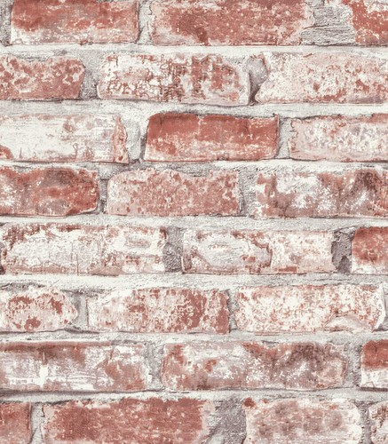 Sevalo Red Brick Wallpaper Peel and Stick Contact Paper for Walls 3D ...