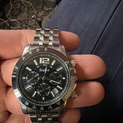 Stauer Jet Setter Chronograph Men's Watch Water Resistant Tested Working