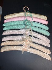 Unbranded Closet Accessories One Size Pink Green Padded Hangers