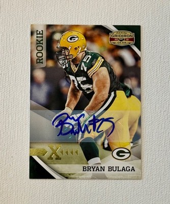2010 Panini Gridiron Gear /100 Bryan Bulaga #162 Gold X's /299 Autograph AUTO