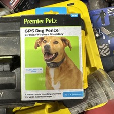 Premier Pet GPS Dog Fence Collar Circular Wireless Boundary