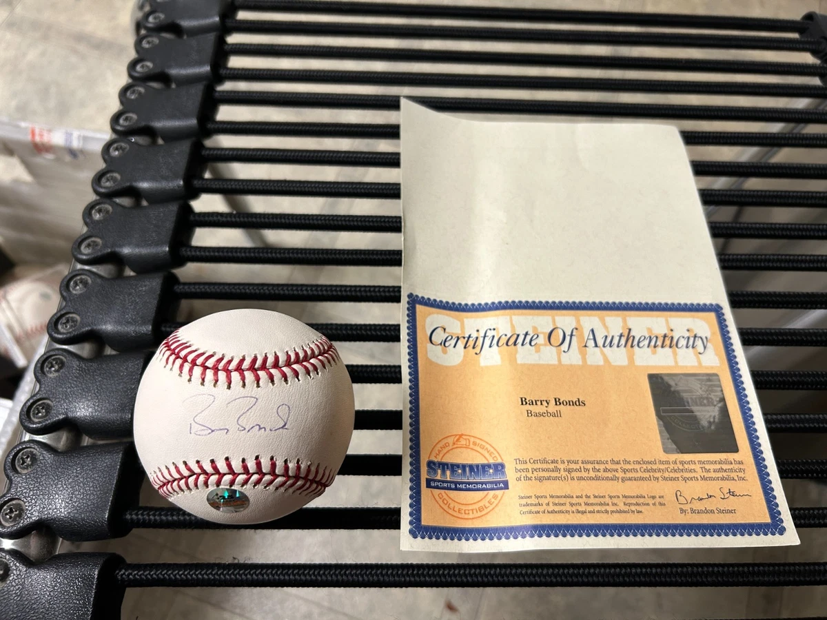 Barry Bonds Original Autographed Baseball MLB Balls for sale | eBay