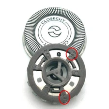 3x Replacement Shaver Heads Cutter for  Norelco HQ56 HQ55 HQ4 HQ3 Razor U