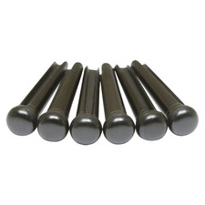 Graph Tech TUSQ Traditional Style Bridge Pins Black PP-2100-01