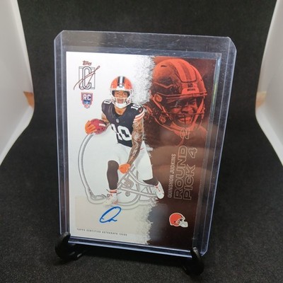 2025 Topps Signature Class Football Quinshon Judkins Auto Cleveland Browns