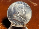 CHOICE BU 1963 D Franklin Half Dollar - NICE UNC Coin 90% Silver