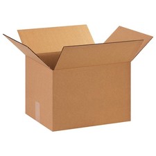 GRAINGER APPROVED 11A725 PK 25 Shipping Box,15x12x10 in 11A725