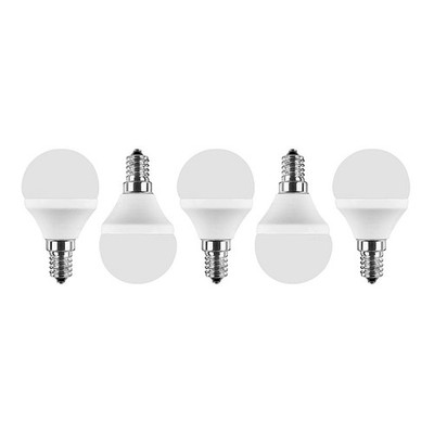 5 x Blulaxa LED Leuchtmittel Tropfen 5W = 40W E14 matt 470lm warmweiß 2700K 150°