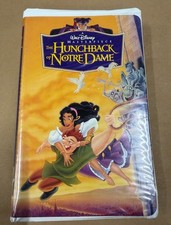 Hunchback of Notre Dame VHS 1996 Animated Disney Masterpiece Walt Disney