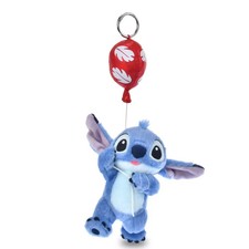 Disney Store Japan Stitch Plush Keychain Balloon Metallic Lilo  Stitch New