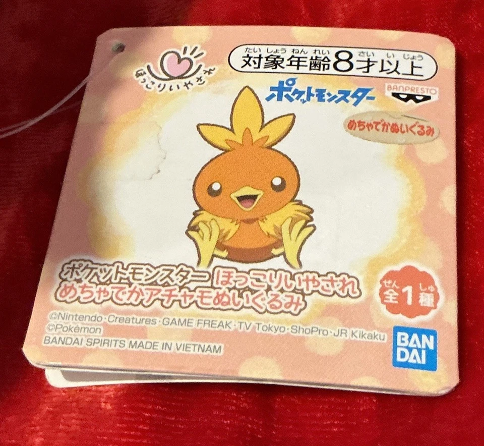 HUGE TORCHIC OFFICIAL POKEMON PLUSH TOY DOLL FIGURE BANDAI SPIRITS + TAGS EXC! - Image 2 of 4
