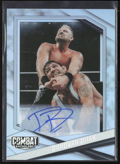 2025 Panini PFL Combat Anthology Donovan Dijak Signatures #47 Auto