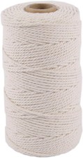 328ft Butchers Cotton Twine String 2mm Cooking 328ft, Natural Color
