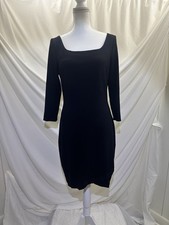 Express Women’s Perfect Little Black Dress For Day Or Night Sz 12 Zipper Back