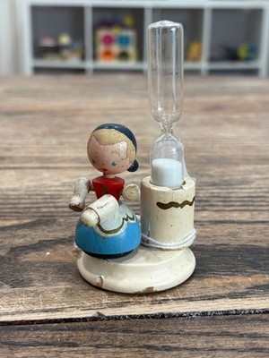 Vintage Dutch Girl Egg Timer
