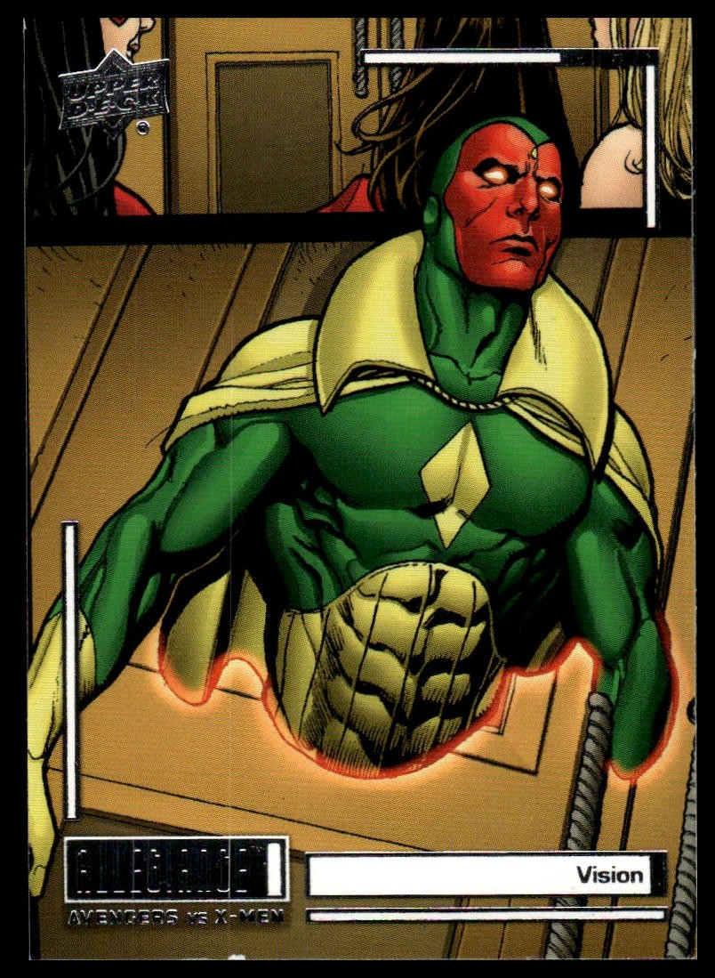 2023 Upper Deck Marvel Allegiance: Avengers vs X-Men Vision #C73