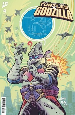 Teenage Mutant Ninja Turtles X Godzilla #4 CVR B Ba 3/4/26 IDW