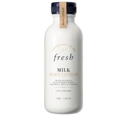 Fresh Milk Body Lotion w/ Milks, Centella, Rice, & Linseed 2.5oz/75ml, BRAND NEW