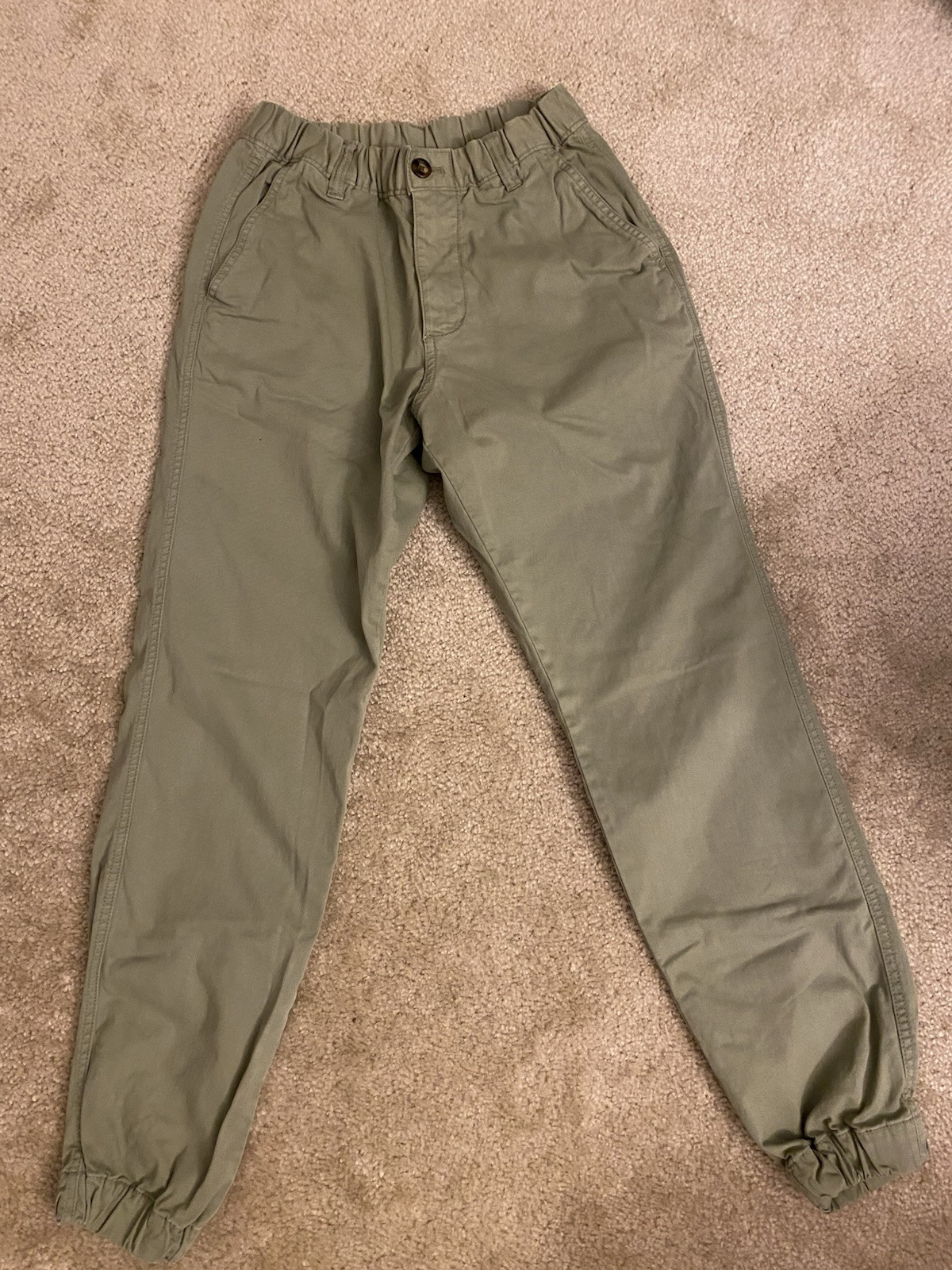 Bear Bottom Men’s chino stretch joggers with Elastic Waistband