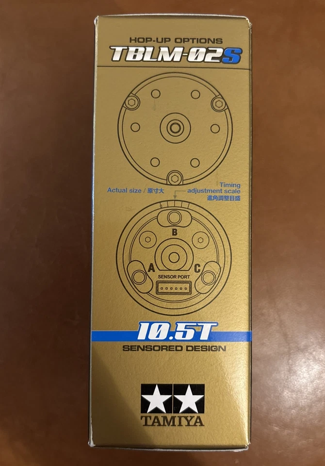 Motore brushless Tamiya 02 con sensore 10,5 T opzioni hop-up - Immagine 4 di 4