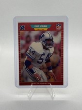 1989 Pro Set - Chris Spielman #125 (RC)