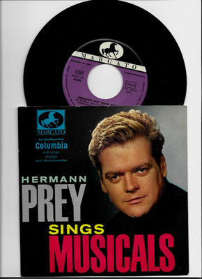 7'' Hermann Prey Sings Musicals (EP - Marcato 42243)  near mint