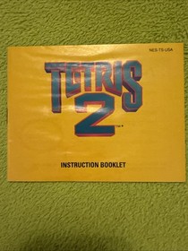 Tetris 2 (Nintendo Entertainment System, 1993) NES W/ Manual Tested