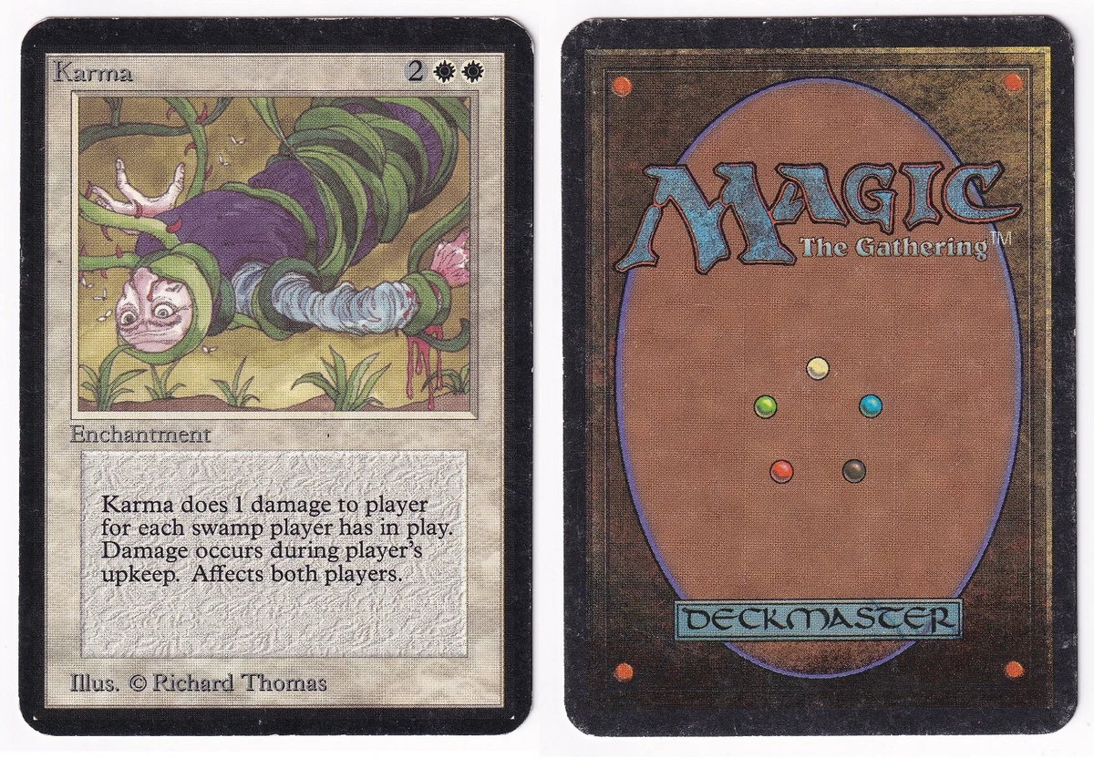 Magic: The Gathering Individual Trading Card Games Misprint for